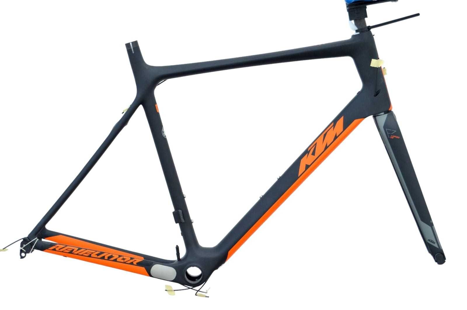 Nowa rama z widelcem KTM REVELATOR CARBON Frameset szosa szosowa FV23