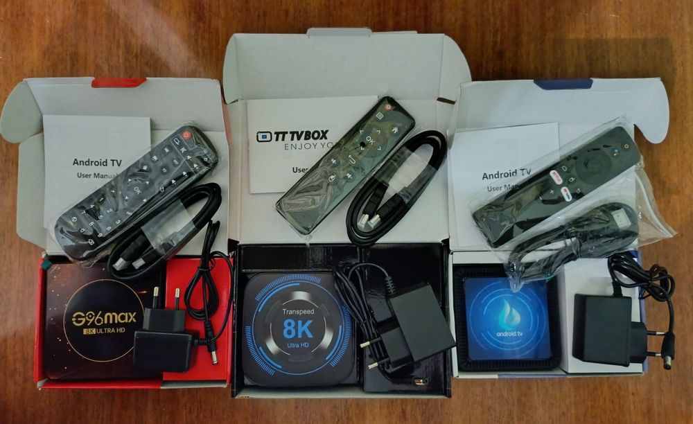 Смарт ТБ приставка  8К 4/64 Гб  12,13,14  Андроїд