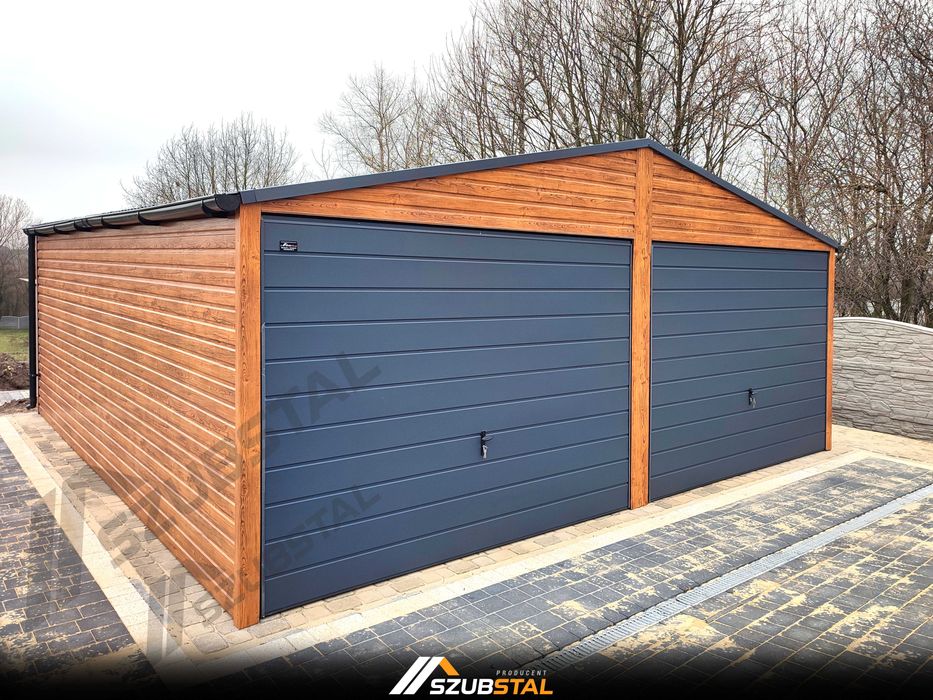 Garaż blaszany 6x5 6x5,80 6x6 PRODUCENT seria Premium Line