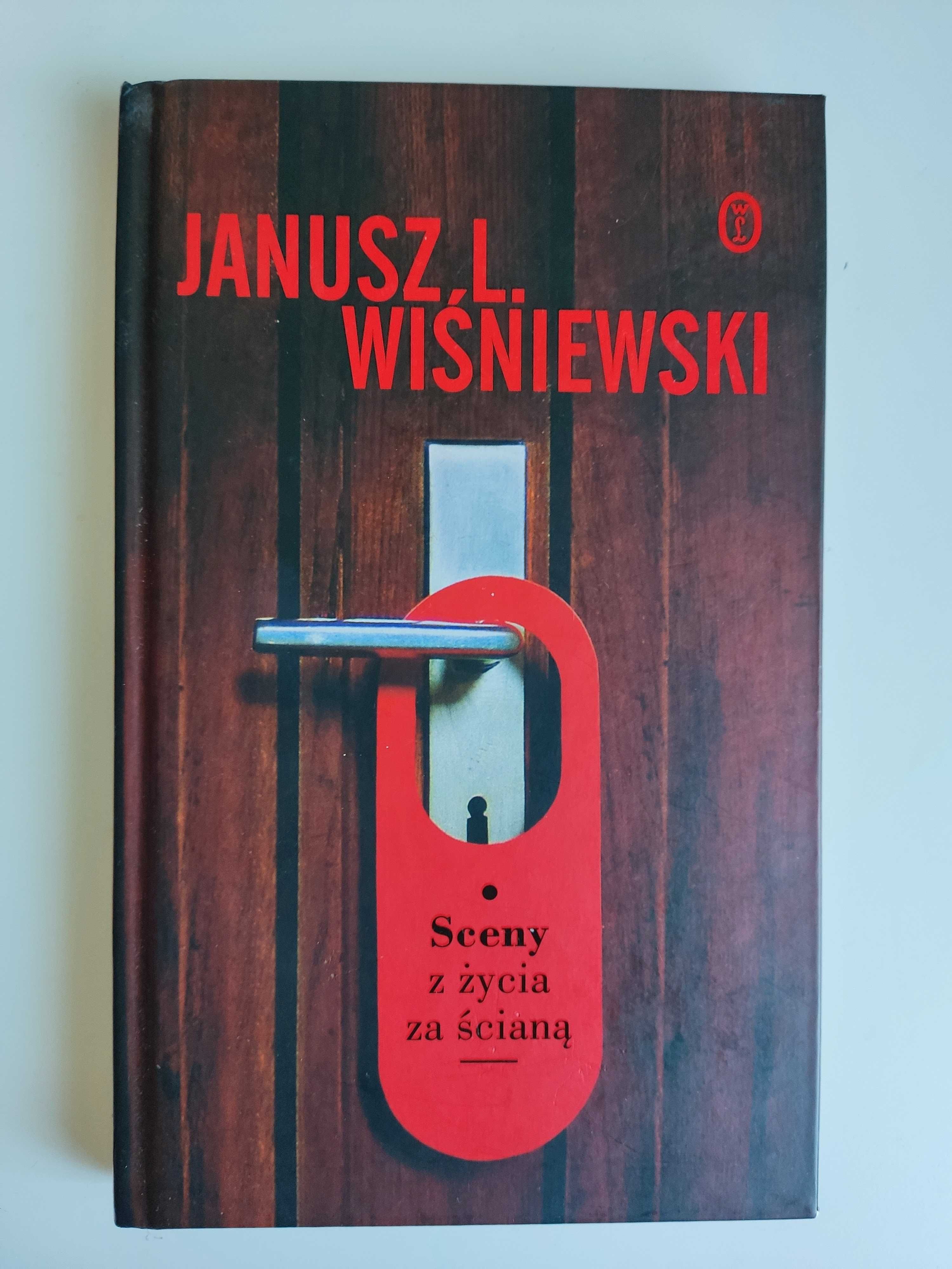 Sceny z życia za ścianą. Janusz Leon Wiśniewski, stan bdb, Gdynia
