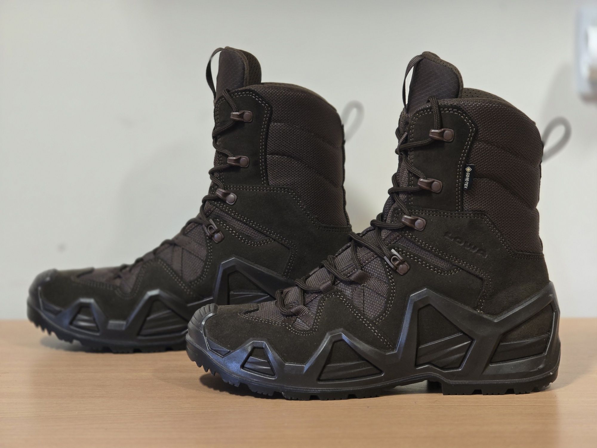Buty Taktyczne Wojskowe LOWA Zephyr GTX MK2 High - Brązowe - Roz. 42