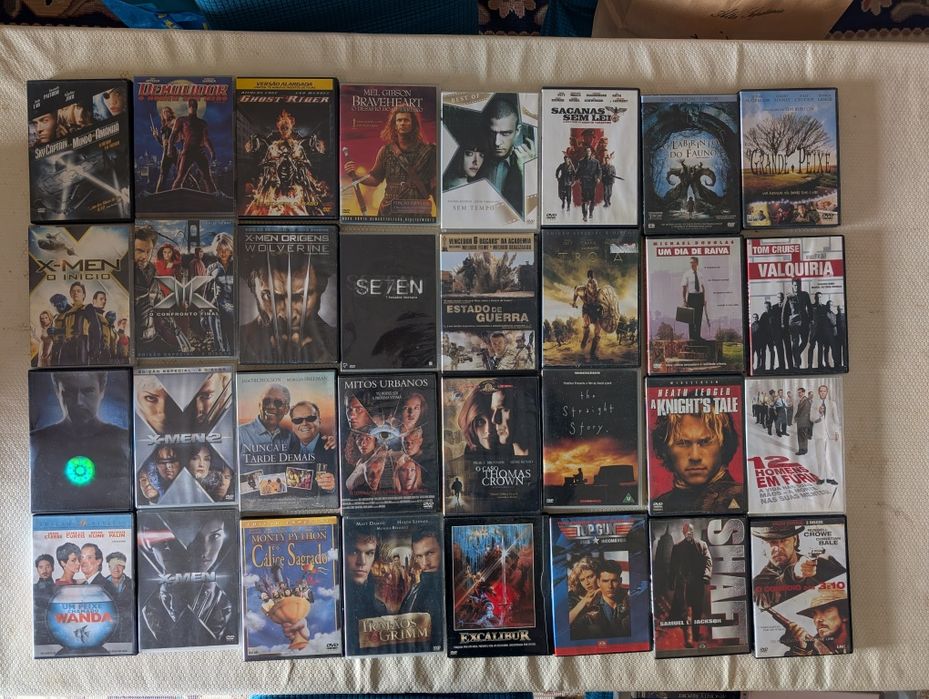 Pack 128 filmes em DVD