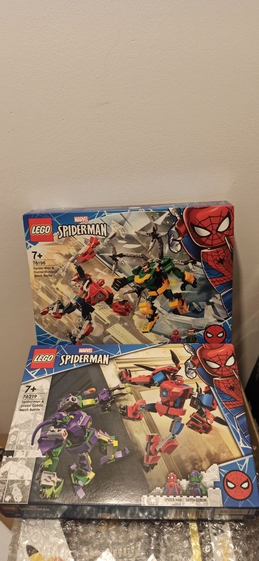 Lego 76198 x 76219 spiderman dwa nowe zestawy