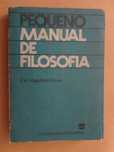 Pequeno Manual de Filosofia de V. de Magalhães-Vilhena