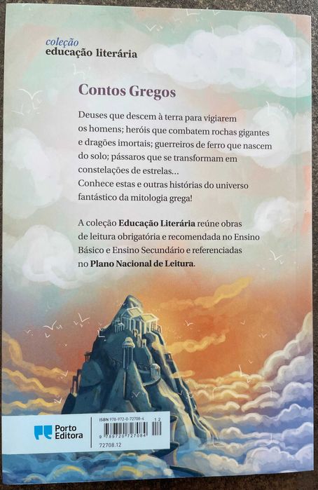 Contos Gregos de António Sérgio - Livro - 6º ano