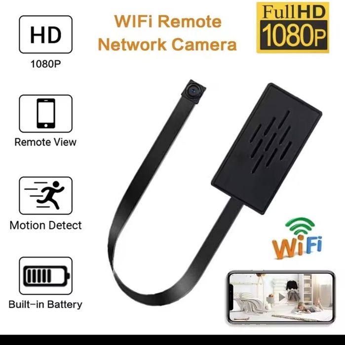 Міні камера, mini camera DIY, Wi fi камера  з акумулятором