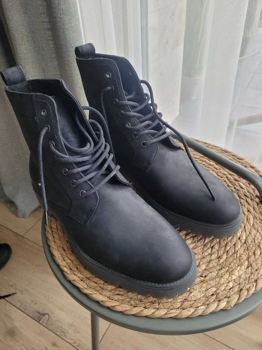 Черевики чоловічі 100% шкіра (нубук), 43 розмір