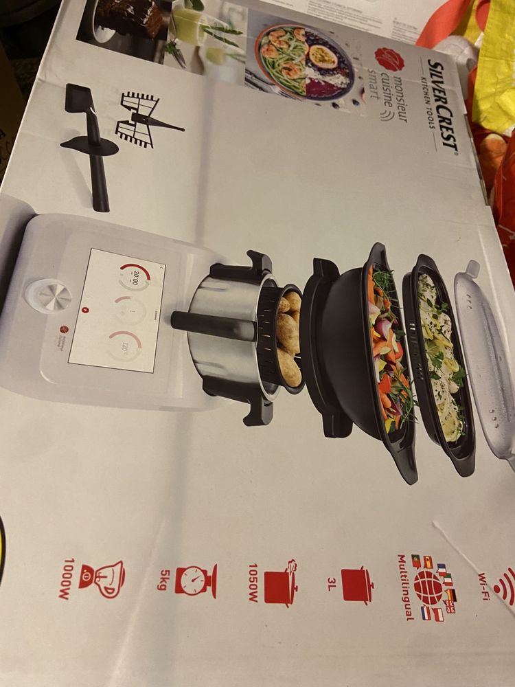 NOVO Monsieur Cuisine (Lidl)Robot cozinha tipo Bimby