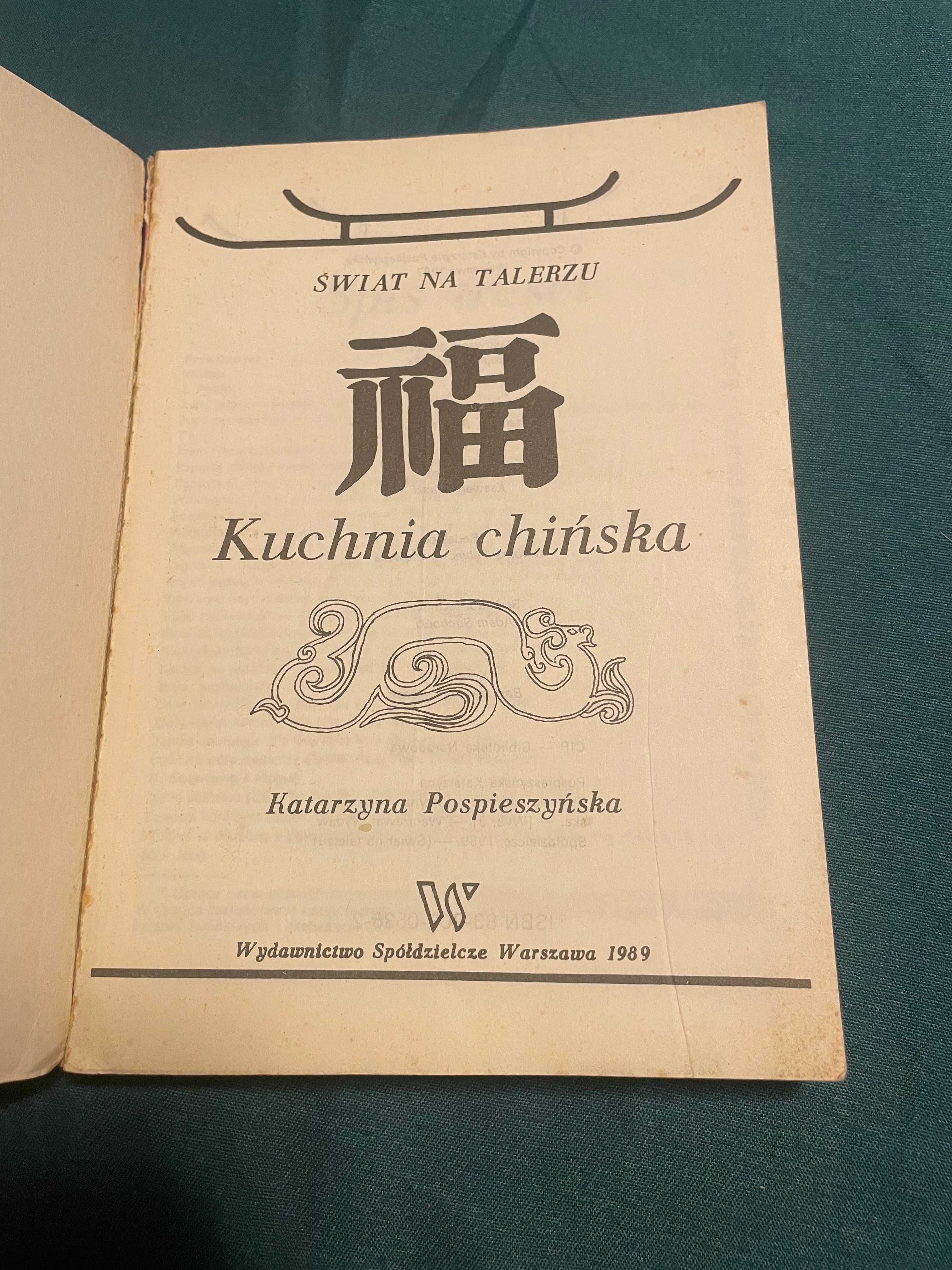 "Kuchnia chińska" Katarzyna Pospieszyńska