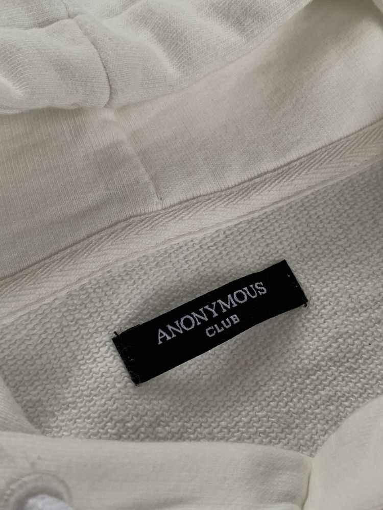 Anonymous Club White Hoodie