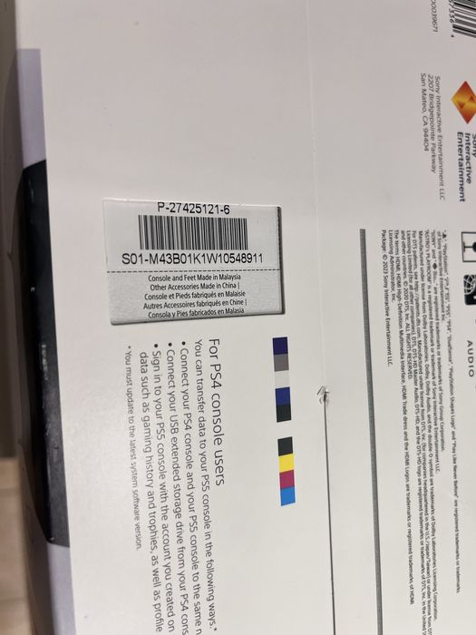 Sony PS5 Slim Blu-Ray Edition 1TB Video Game Console - White