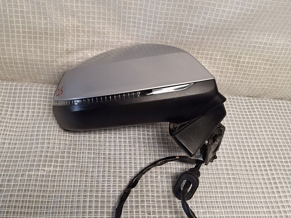 audi q5 II sq5 80a fy 2016- lusterko prawe 14 pin europa orginal demontaz