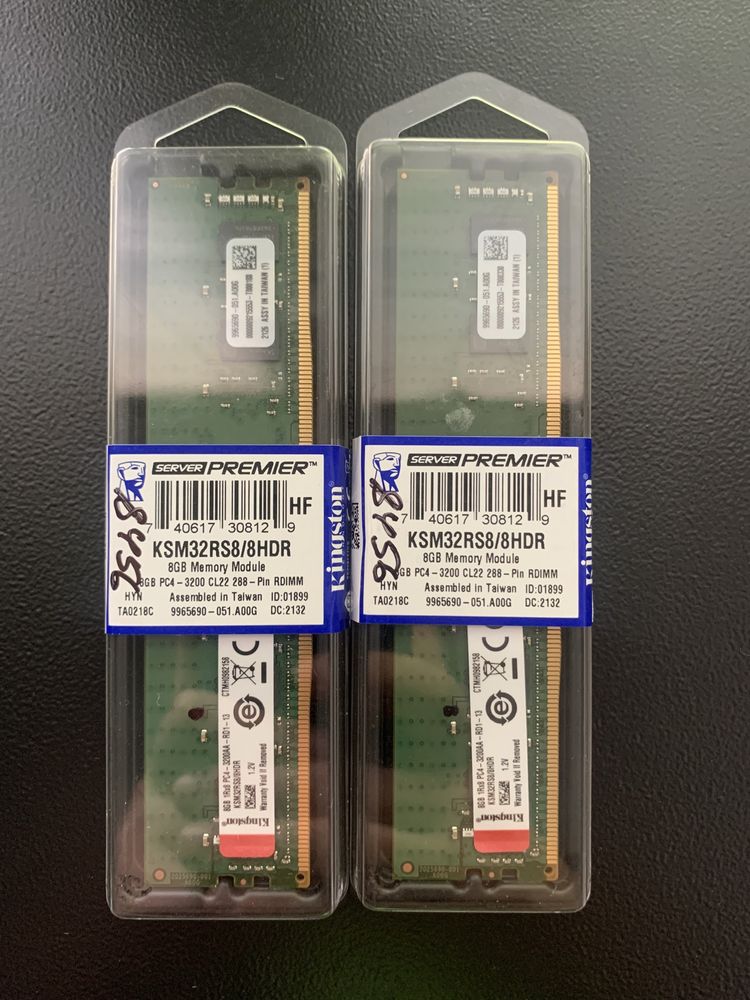Оперативна пам'ять Kingston DDR4-3200 8192 MB (ksm32rs8/8hdr)