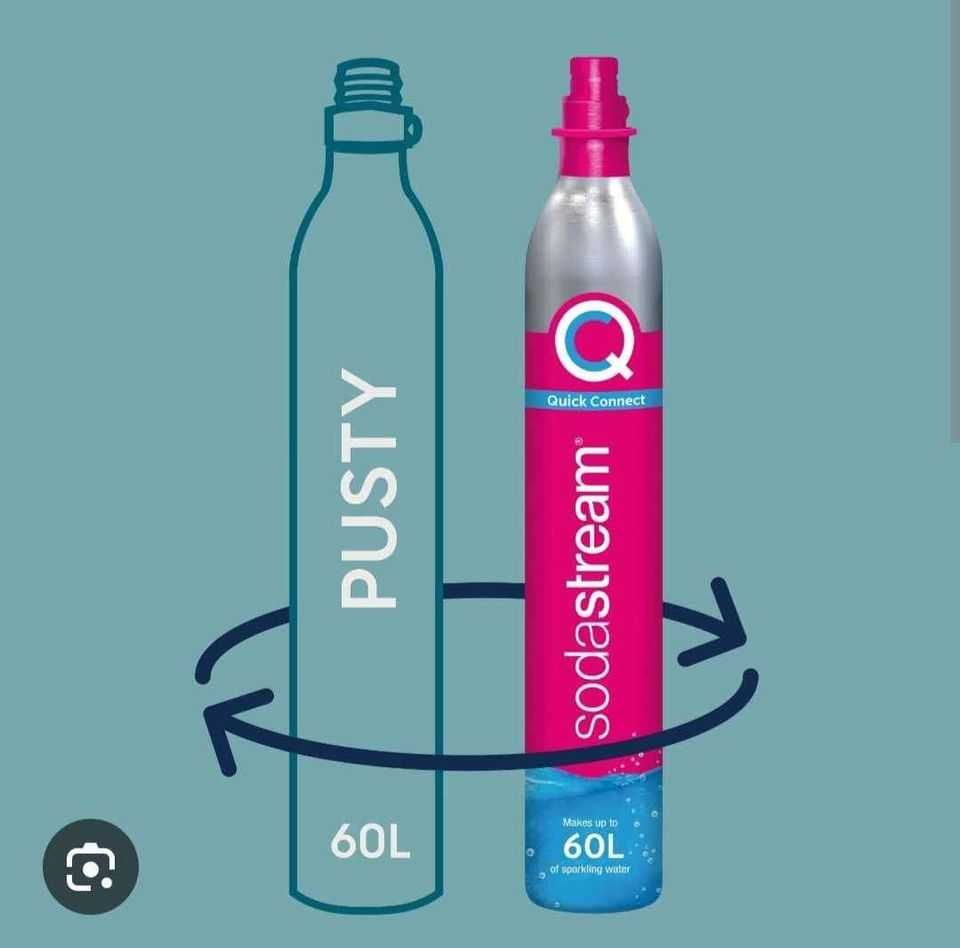 SODASTREAM, Quick Connect, Dwutlenek węgla 425g, Dowóz