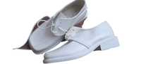 Buty białe komunijne dla chłopca 29