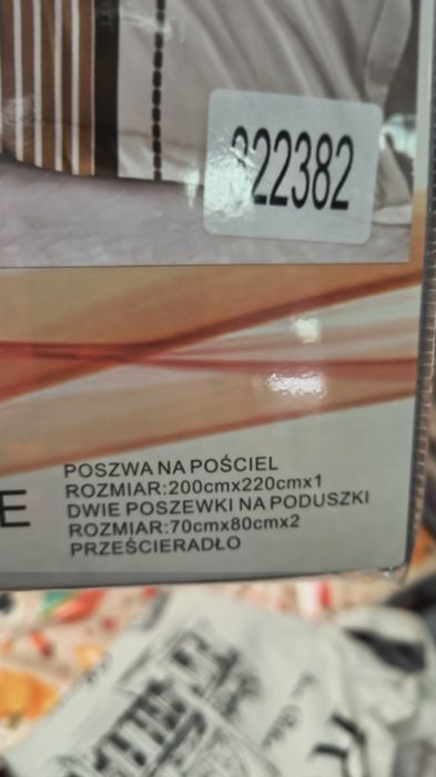 Pościel poszwa i poszewki z prześcieradłem komplet 220x200