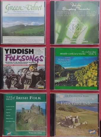 6 cd's música Celta irlandesa