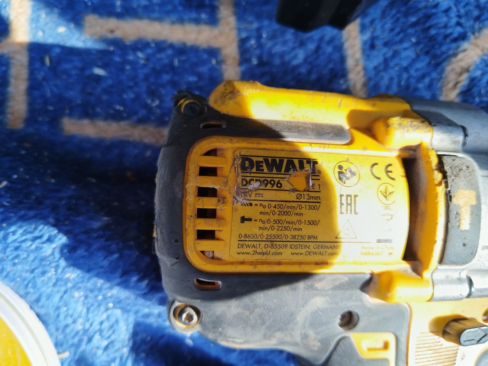 Dewalt wiertorko wkrętarka DCD996