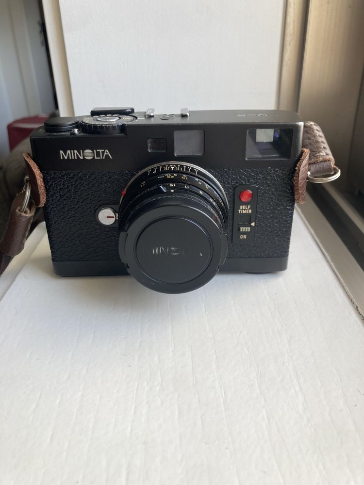 Minolta CLE/ lente M-Rokkor 40mm 1:2