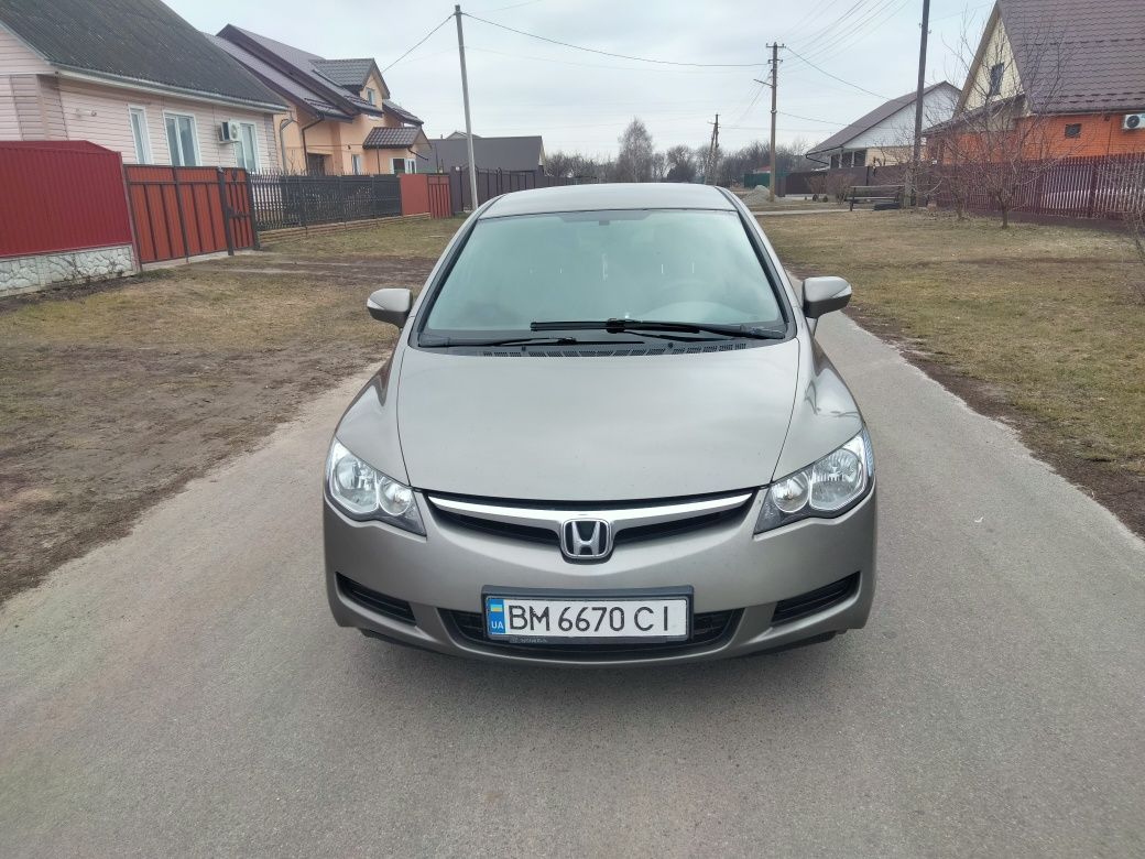 Honda Civic 2008 гбо-4