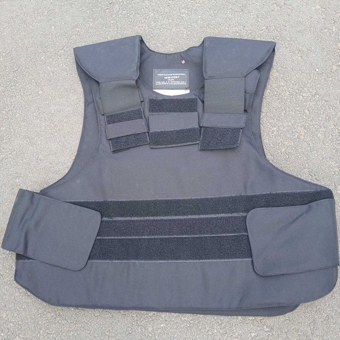 Kamizelka dla konwojentów MORATEX czarna