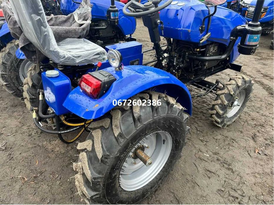 Мототрактор KENTAVR 240B з плугом та фрезою Кентавр доставка під двір