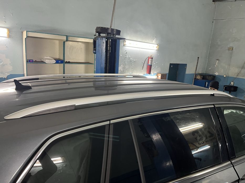 рейлинг правый левый хром (серебро) vw tiguan 2/ 2018 / allspace