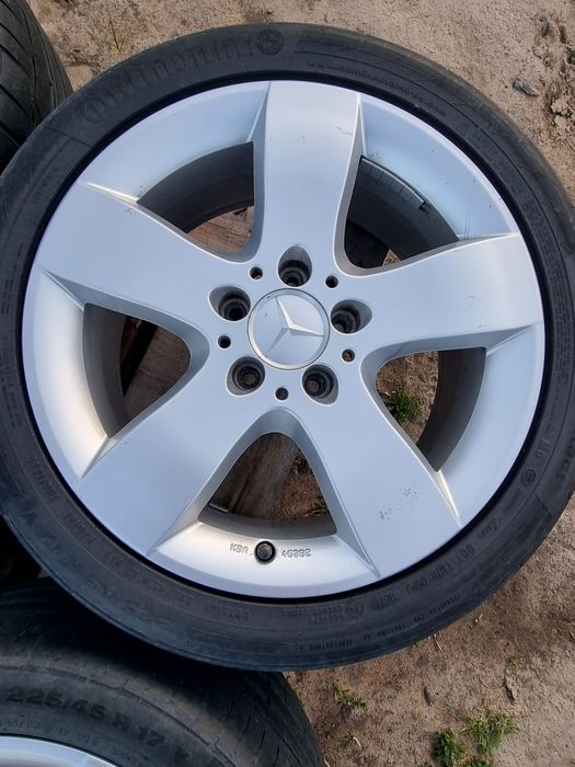 4xfelgi aluminiowe Mercedes 5x112 17"