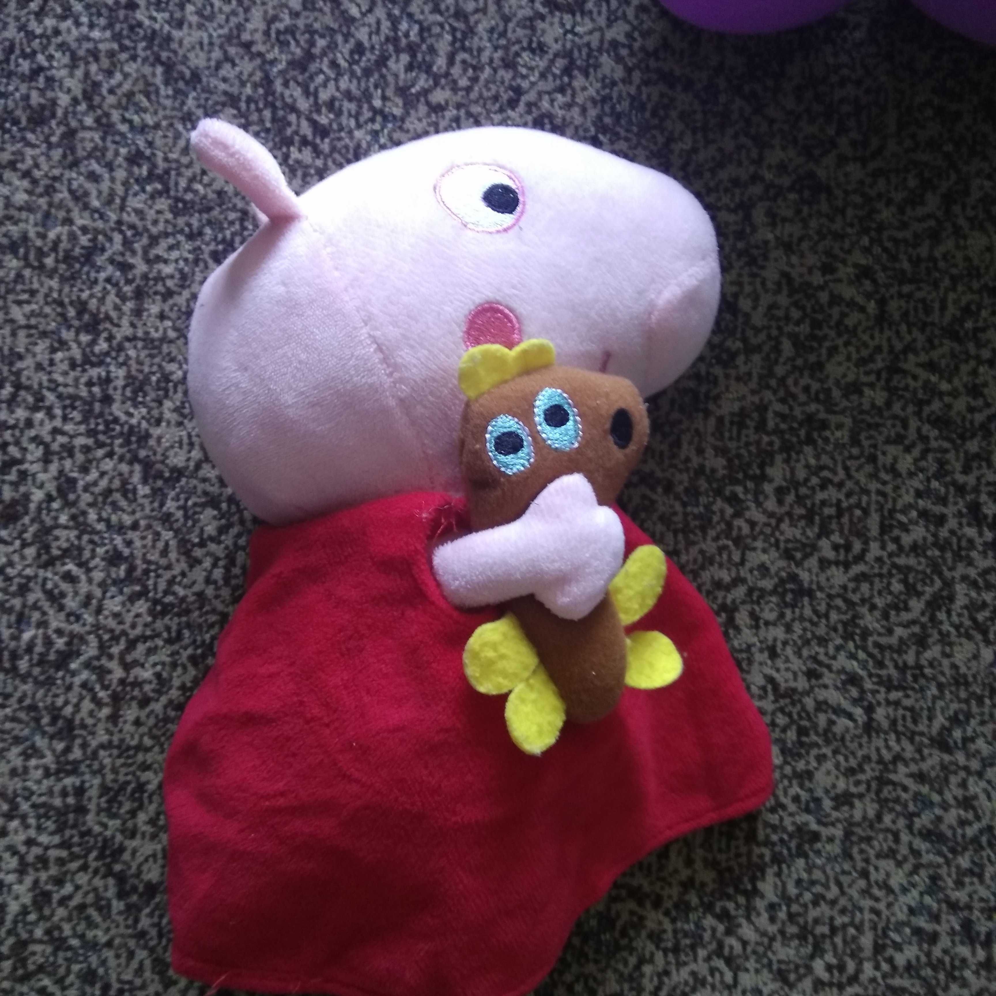 М'які іграшки Свинка Пепа і Лялька