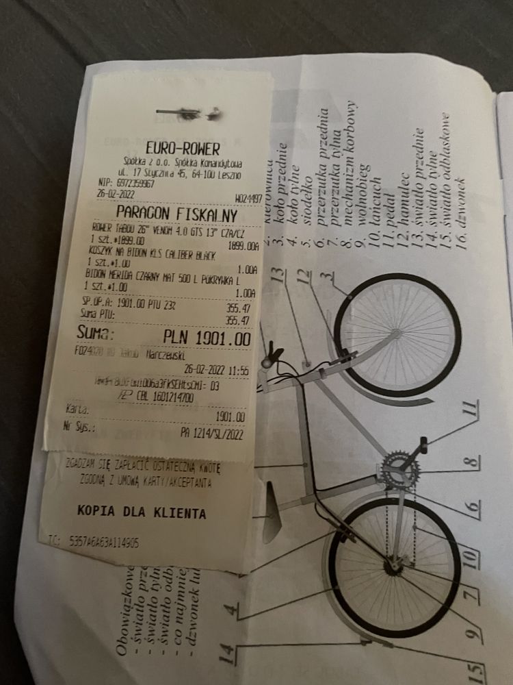 Rower Tabou 4.0 Venon 26’’ GTS