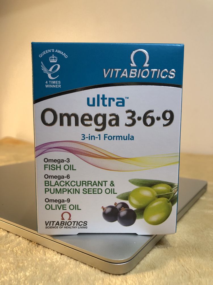 Omega 3-6-9, 60 Capsules, Омега 3-6-9, бади, рибʼячий жир.