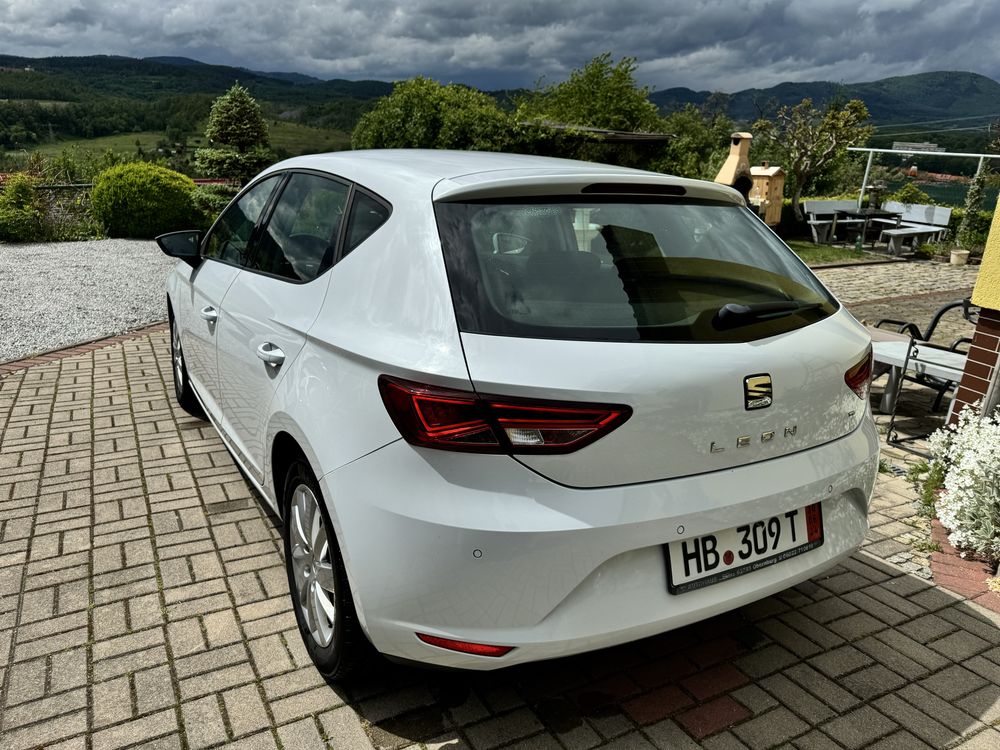 Seat leon 1.4turbo full led 2103r biala perła