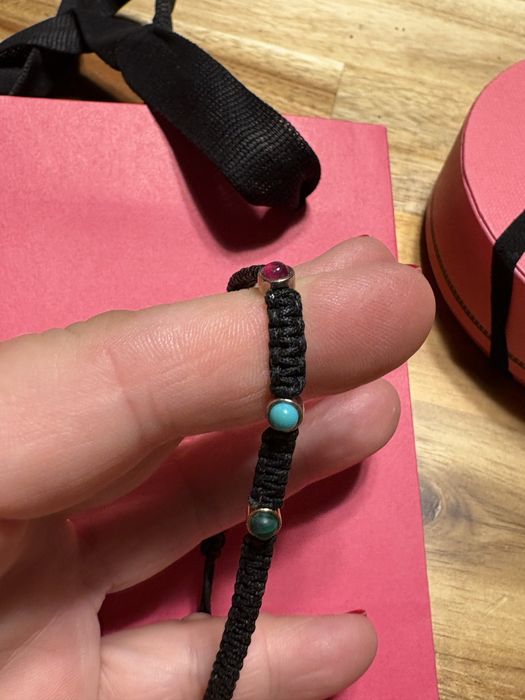 TOUS bransoletka Super Power kamienie pudelko torebka