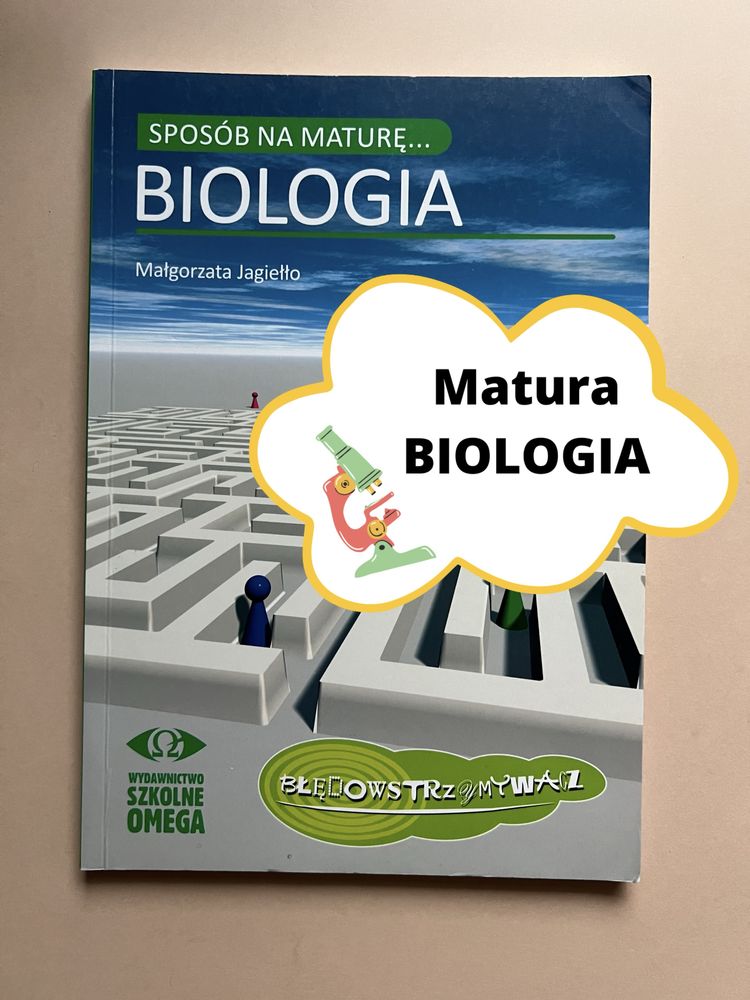 Sposób na maturę… biologia, błędowstrzymywacz, Małgorzata Jagiełło