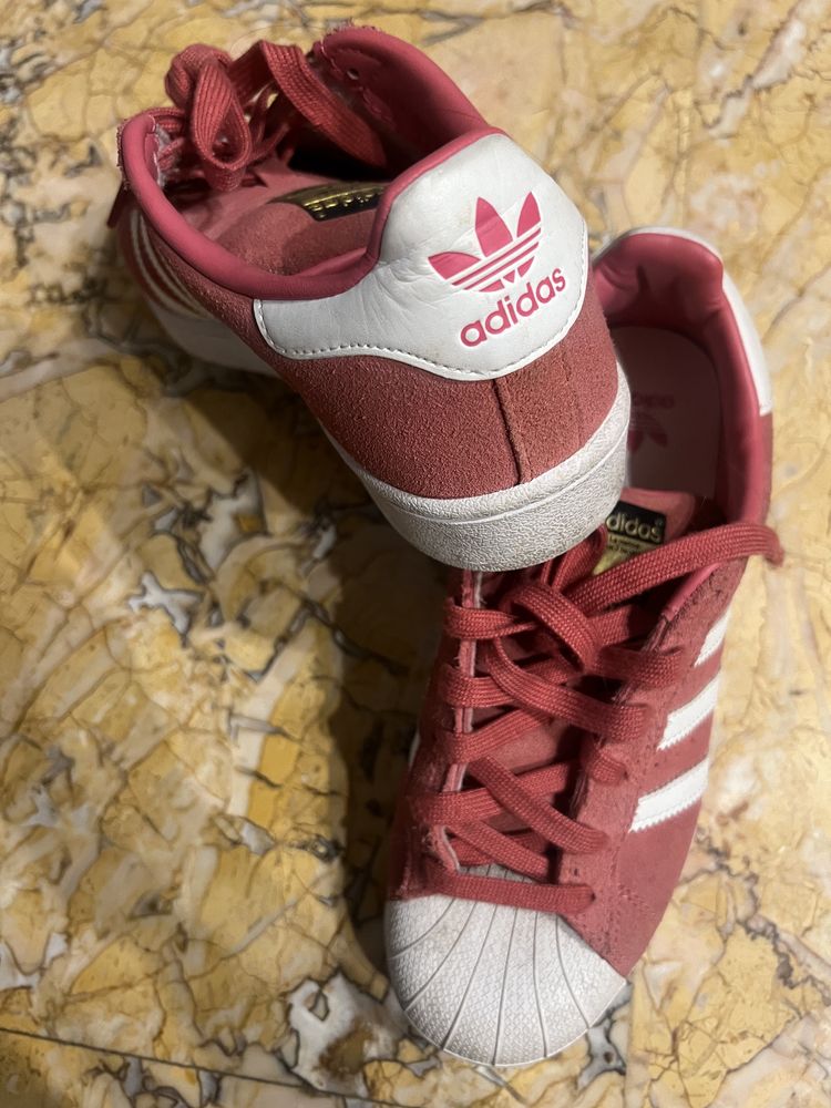 Adidas розовые superstar женские