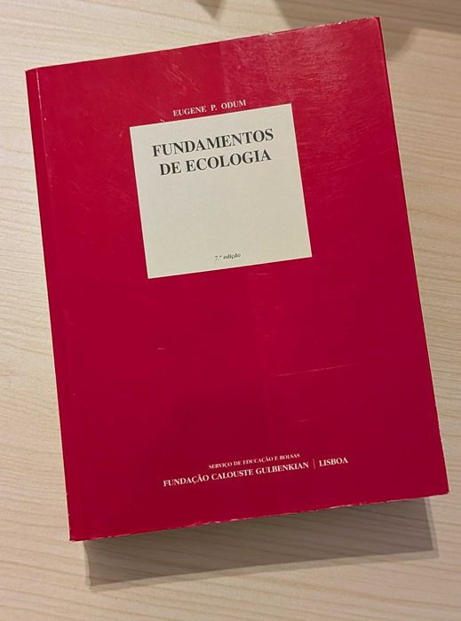 Livro "Fundamentos de Ecologia" (7 ed)