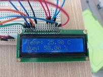 Sensor temperatura e humidade para projecto