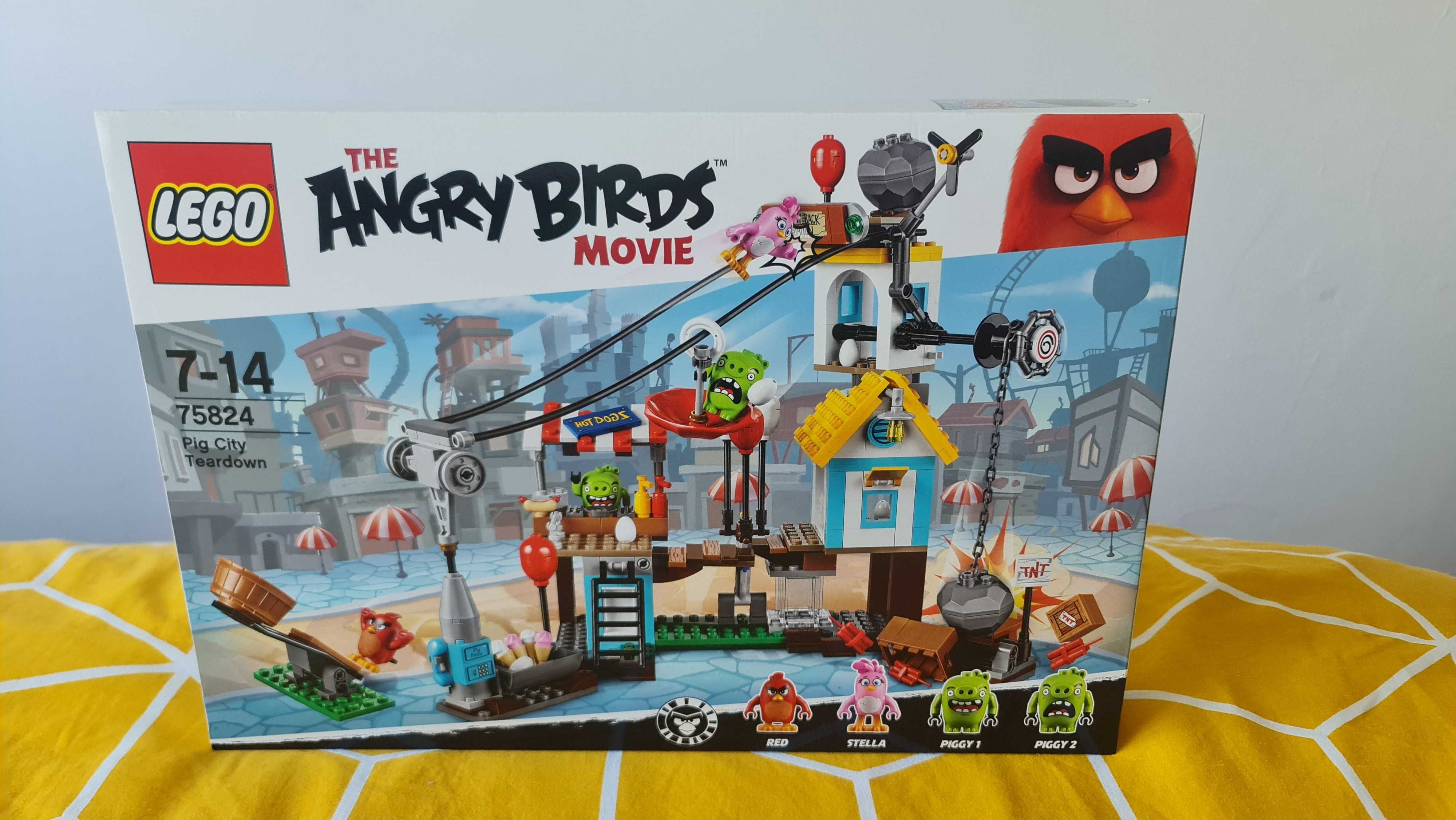 LEGO® 75824 Angry Birds - Demolka w Pig City