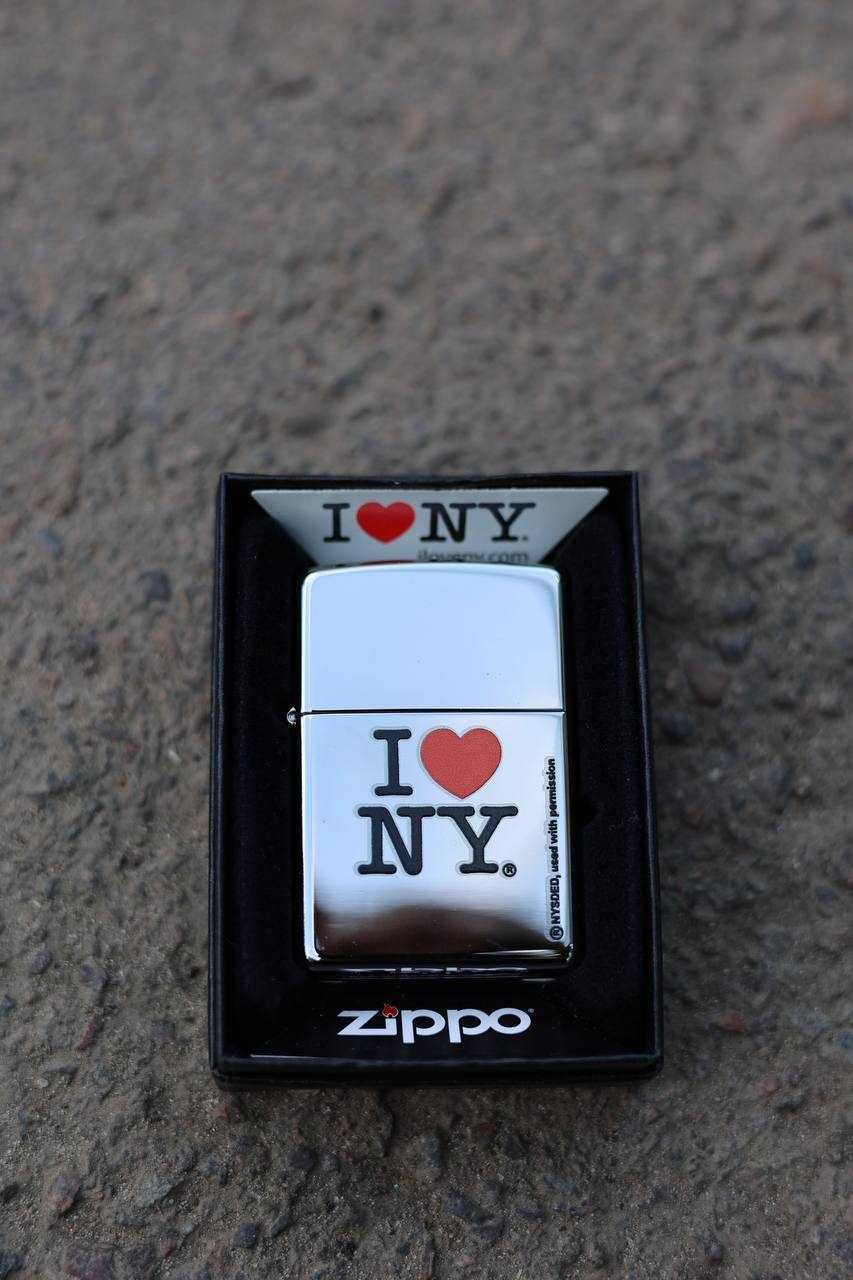 Запальничка бензинова Zippo  I LOVE NY