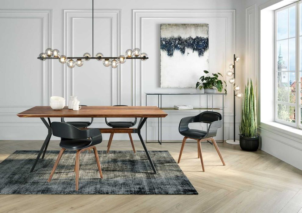 Stół loftowy do salonu jadalni biura z litego drewna