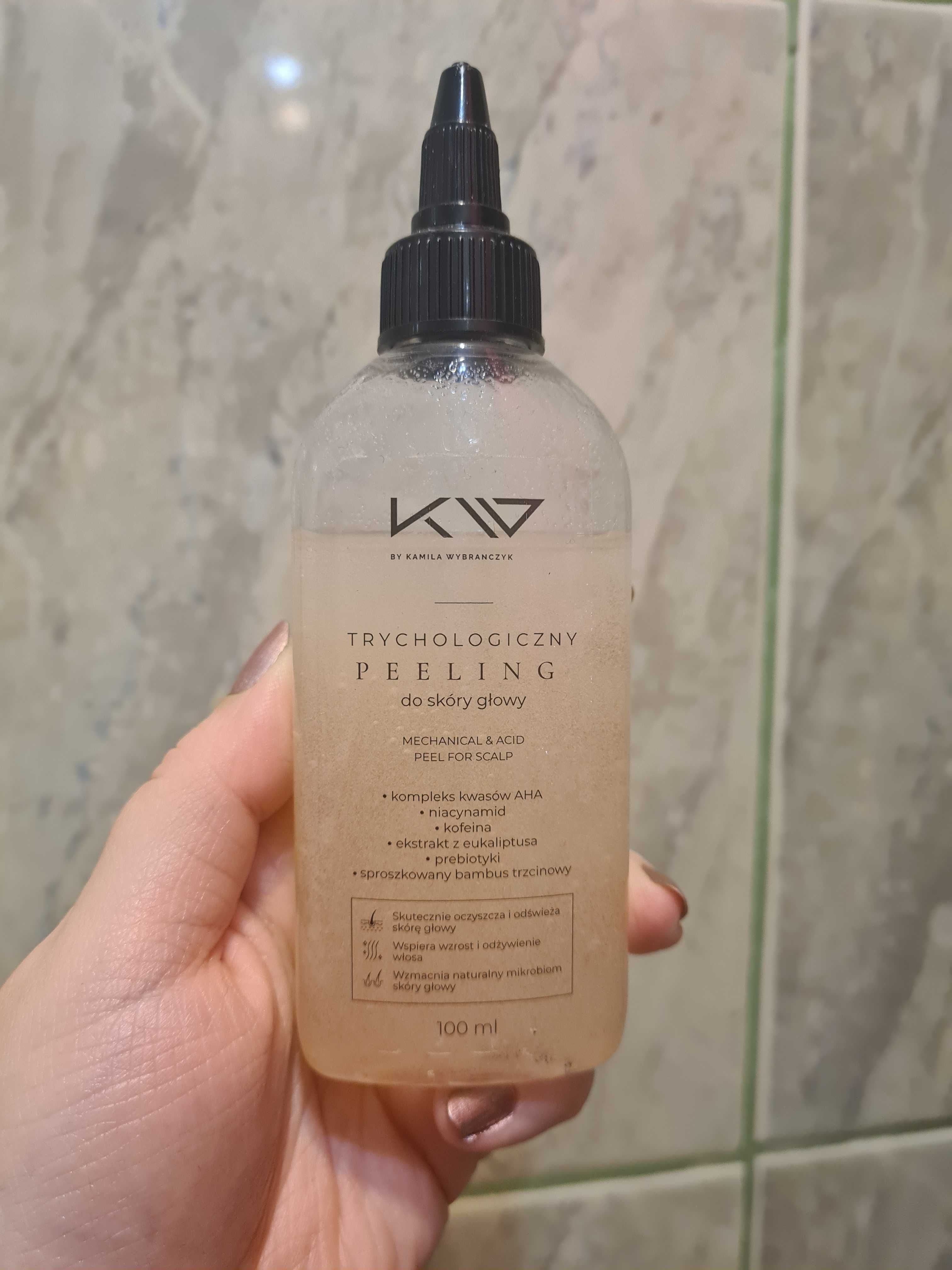 Peeling do skóry głowy by Kamila Wybrańczyk
