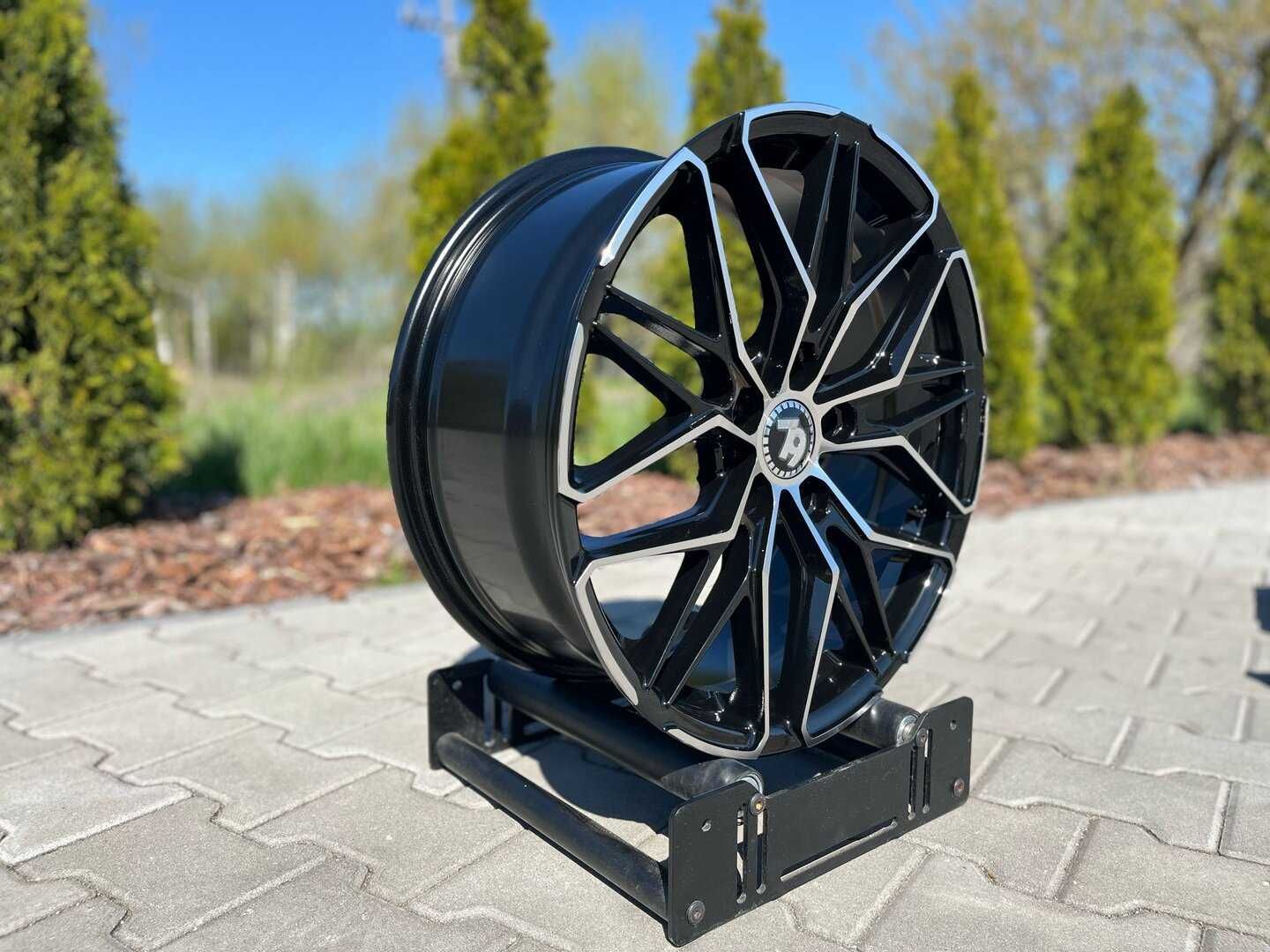 Felgi Seventy9 SCF-J 18" 8J ET45 5x112 Black Front Polished