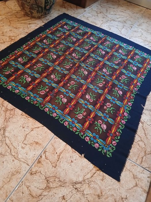 Lenço de lã antigo