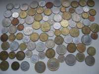 Монеты разные иностранные 100 шт