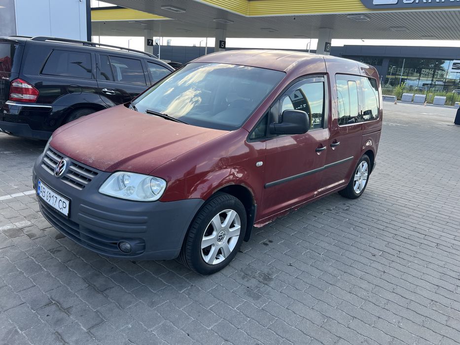 Vw caddy 1.4 газ/бенз 2005р.