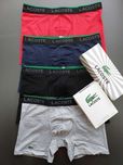 Чоловічі подовженні боксери Lacoste Long. Мужские удлиненные трусы