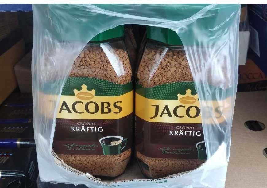 Кава розчинна Jacobs Cronat Kraftig 190 г кофе растворимый Якобс Крона