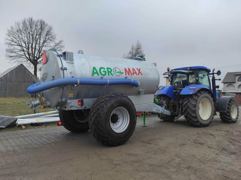 Od ręki! Beczkowóz 8000l AGRO-MAX 2025r // 10000l 12000l 16000l