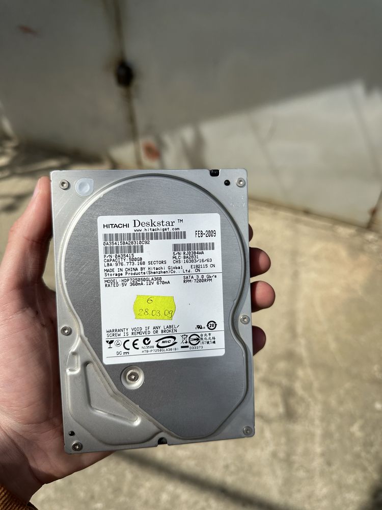 Жорсткий диск Hitachi 320gb