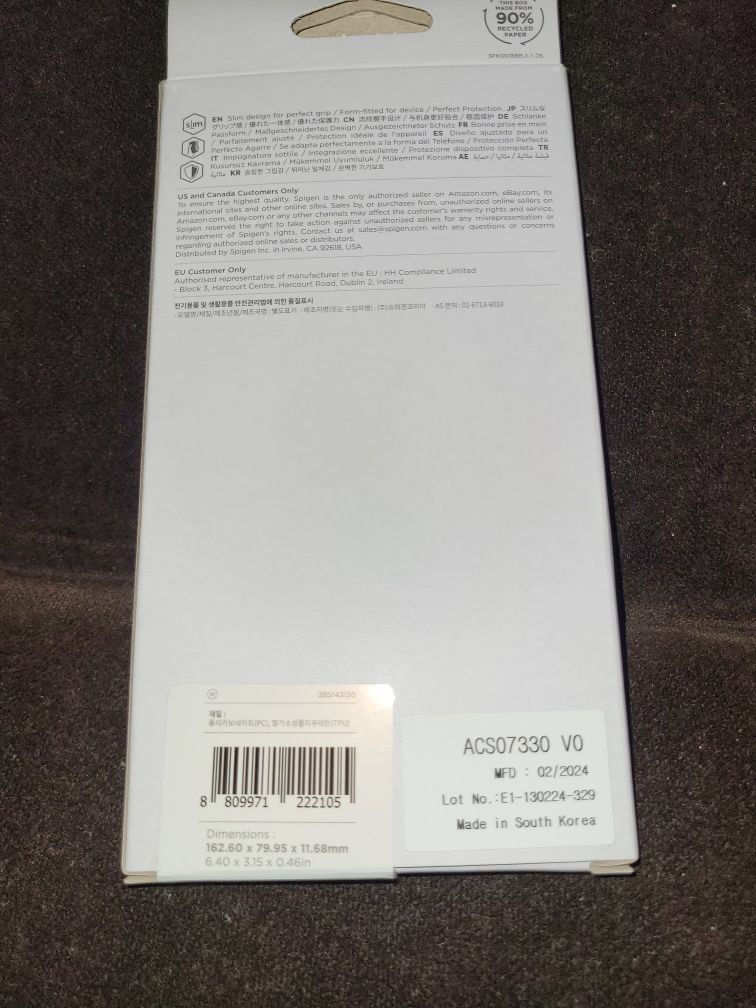 Wytrzymałe  ETUI COVER CASE SPIGEN ULTRA do Samsung Galaxy S24+ PLUS